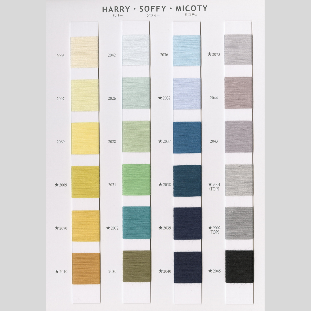【COLOR BOOK】HARRY･SOFFY･MICOTY(ハリー･ソフィー･ミコティ)