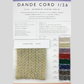 【COLOR BOOK】DANDE/DANDE CORD/DANDE LILY(ダンデ)
